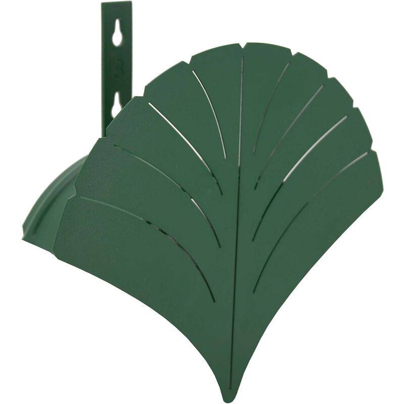 Mermier Jardin - Porte-tuyau mural acier vert 28x33x15 cm - MERMIER - Imagen 1