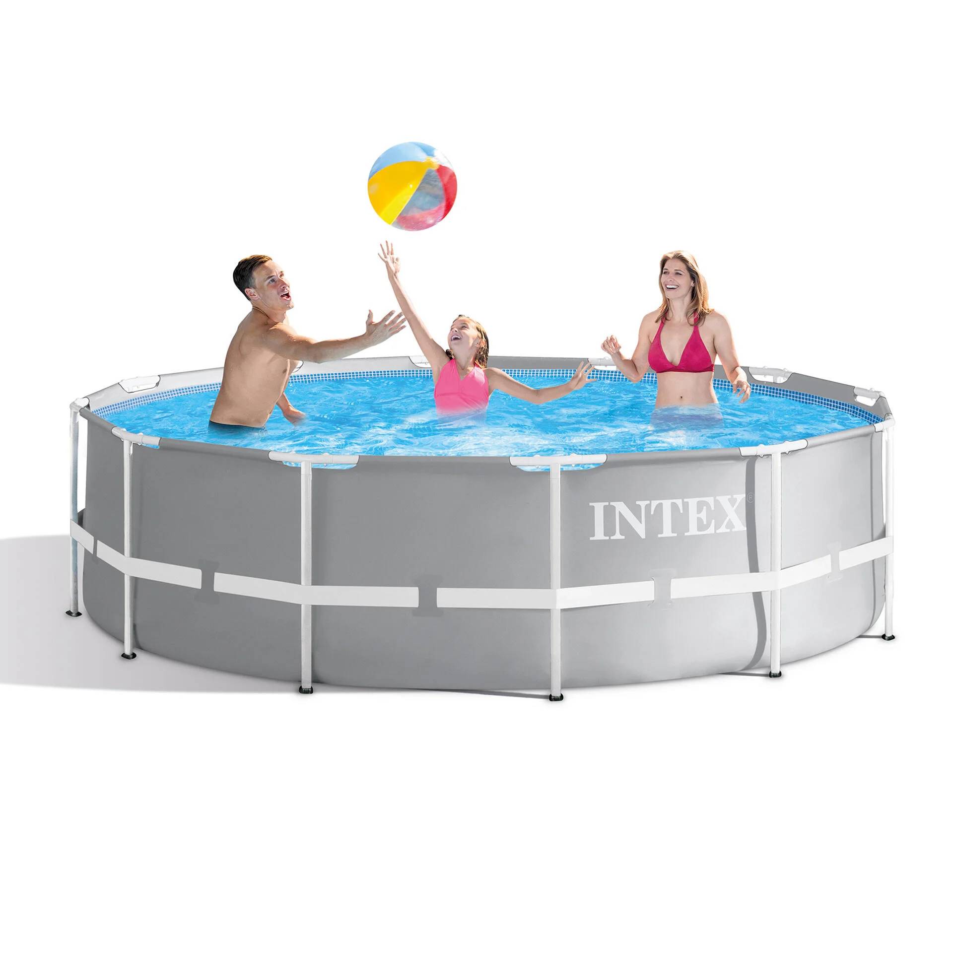 Intex - Piscine Tubulaire Ronde Prism Frame - INTEX - Imagen 6