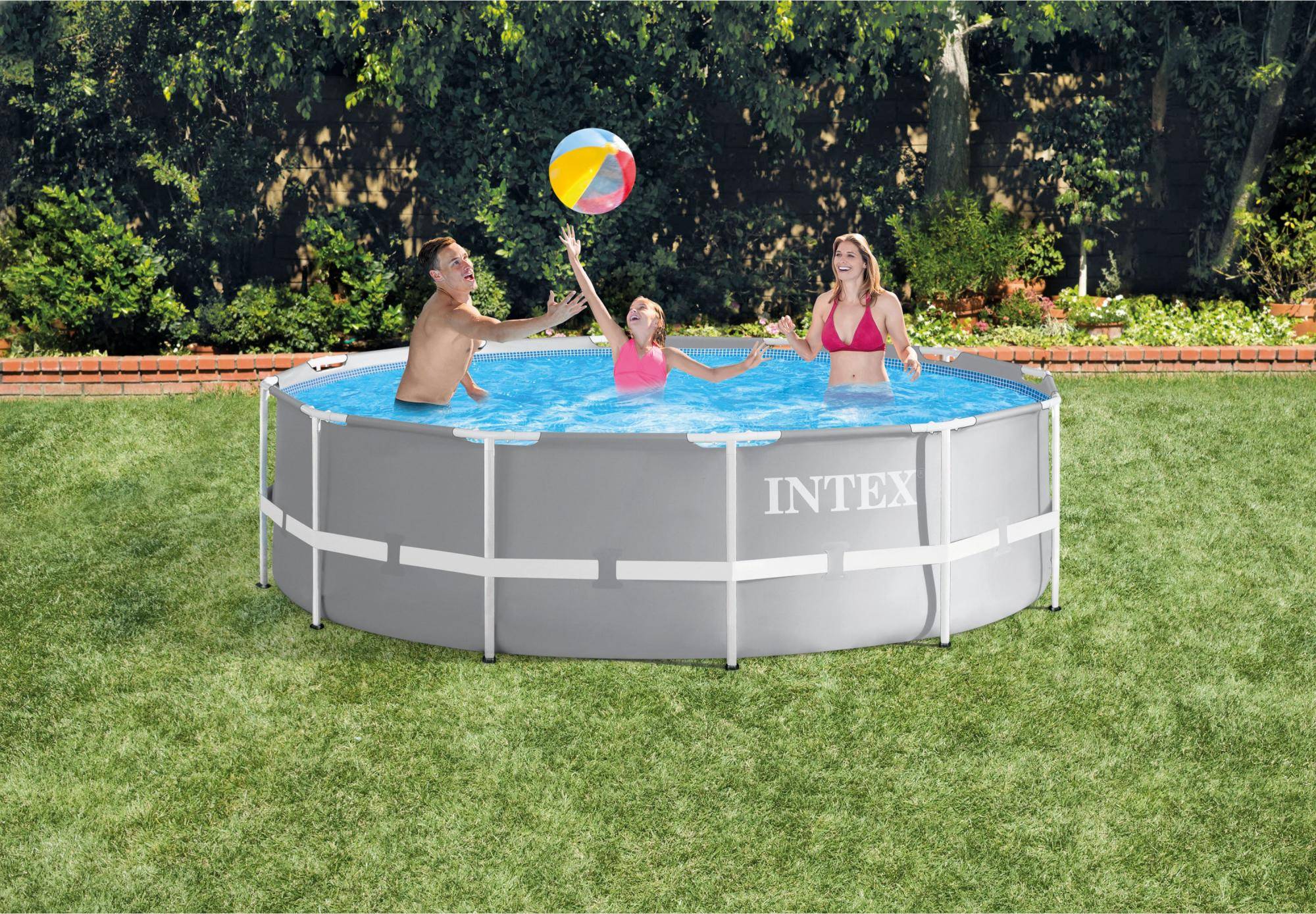 Intex - Piscine Tubulaire Ronde Prism Frame - INTEX - Imagen 3