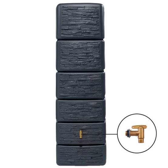 Garantia - Récupérateur d'eau de pluie 330 L mural robinet inclus - Garantia - Image 4
