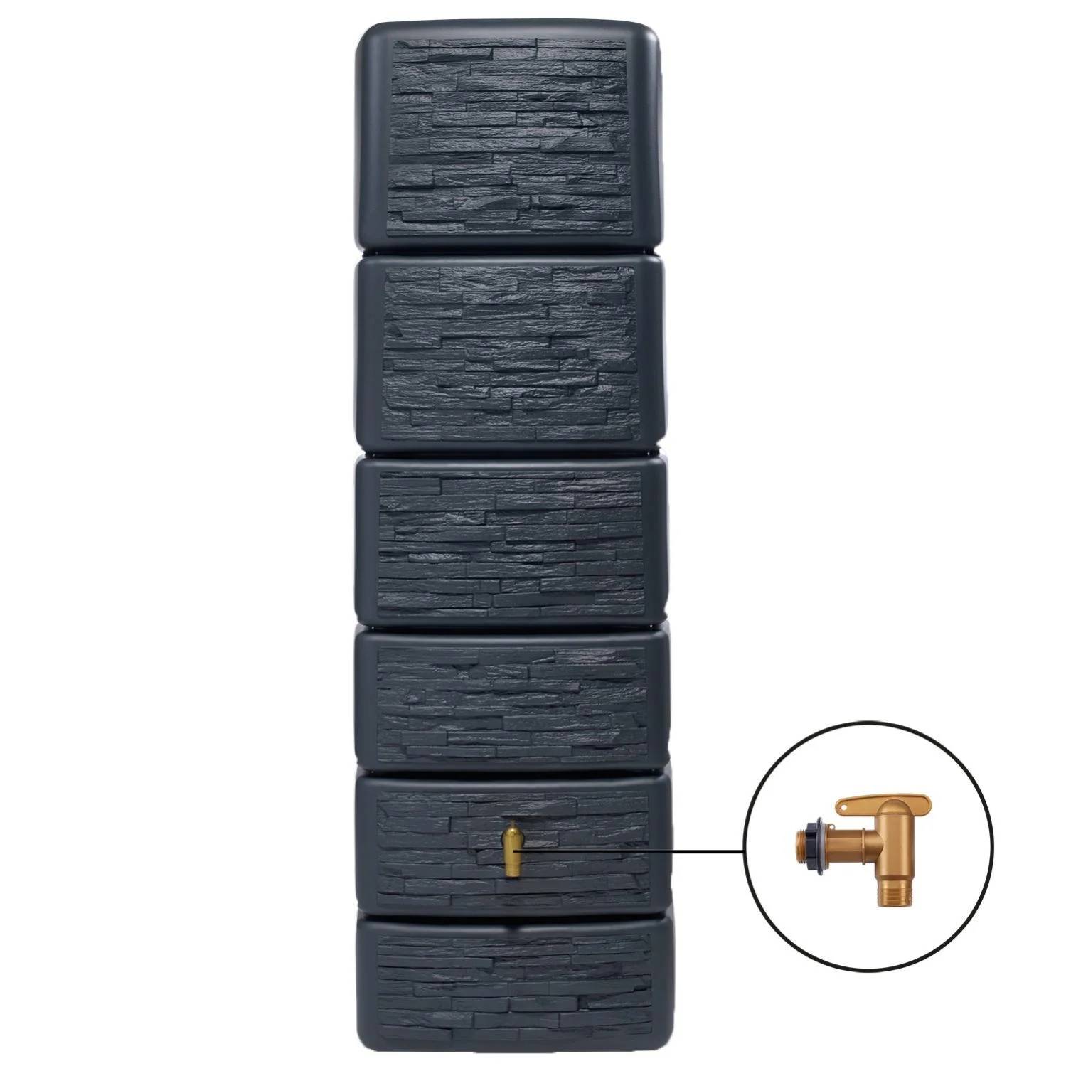 Garantia - Récupérateur d'eau de pluie 330 L mural robinet inclus - Garantia - Image 4