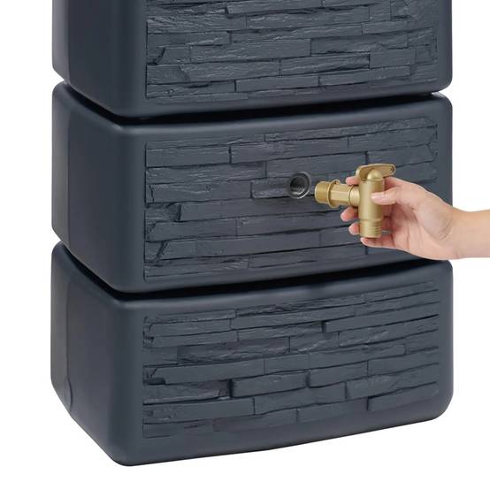 Garantia - Récupérateur d'eau de pluie 330 L mural robinet inclus - Garantia - Image 6