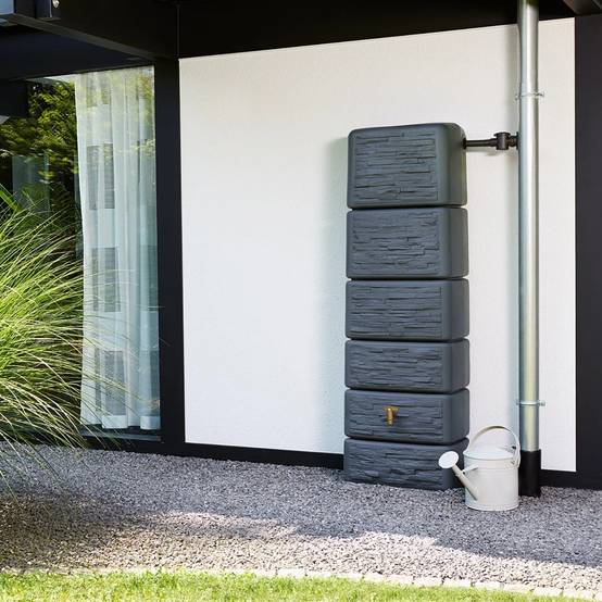 Garantia - Récupérateur d'eau de pluie 330 L mural robinet inclus - Garantia - Image 3