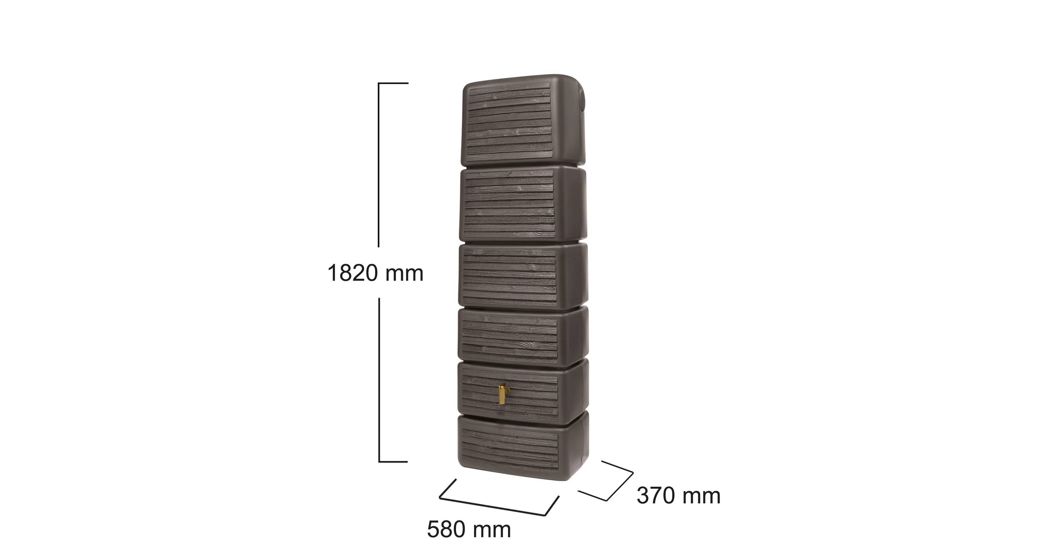 Garantia - Récupérateur d'eau de pluie 300L murale Slim Wood - GARANTIA - Image 3