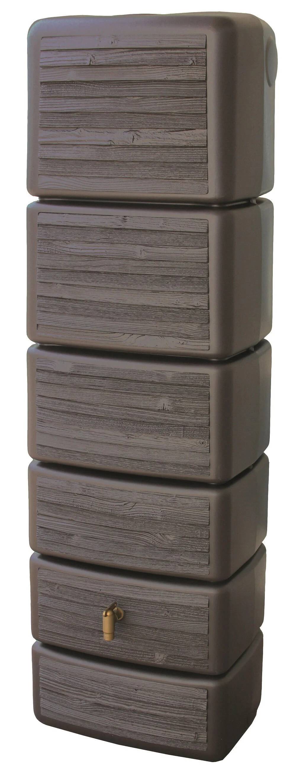 Garantia - Récupérateur d'eau de pluie 300L murale Slim Wood - GARANTIA