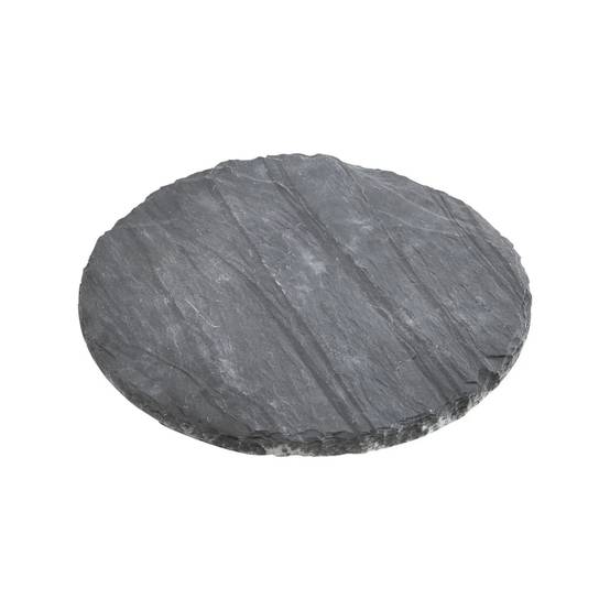 Pas japonais ardoise rond Noir Ø.40 x 1,6 / 2,2 cm - Image 5