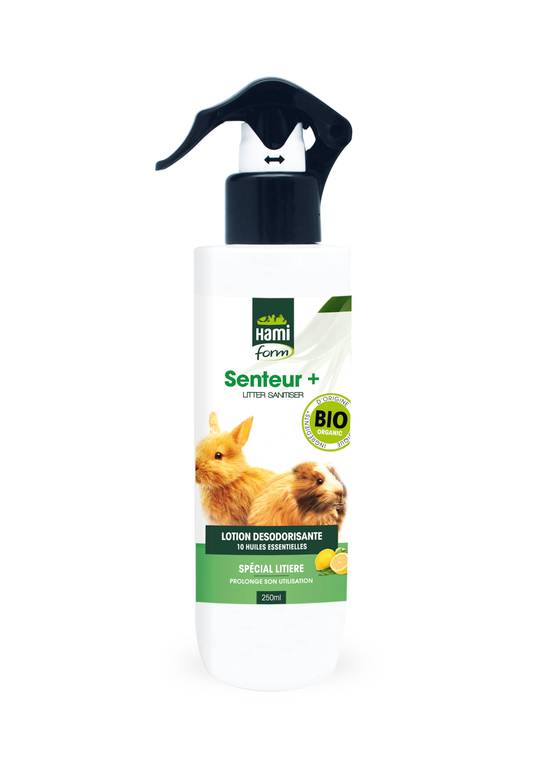 Hamiform - Spray désodorisant Senteur + bio 250 ml - Image 1