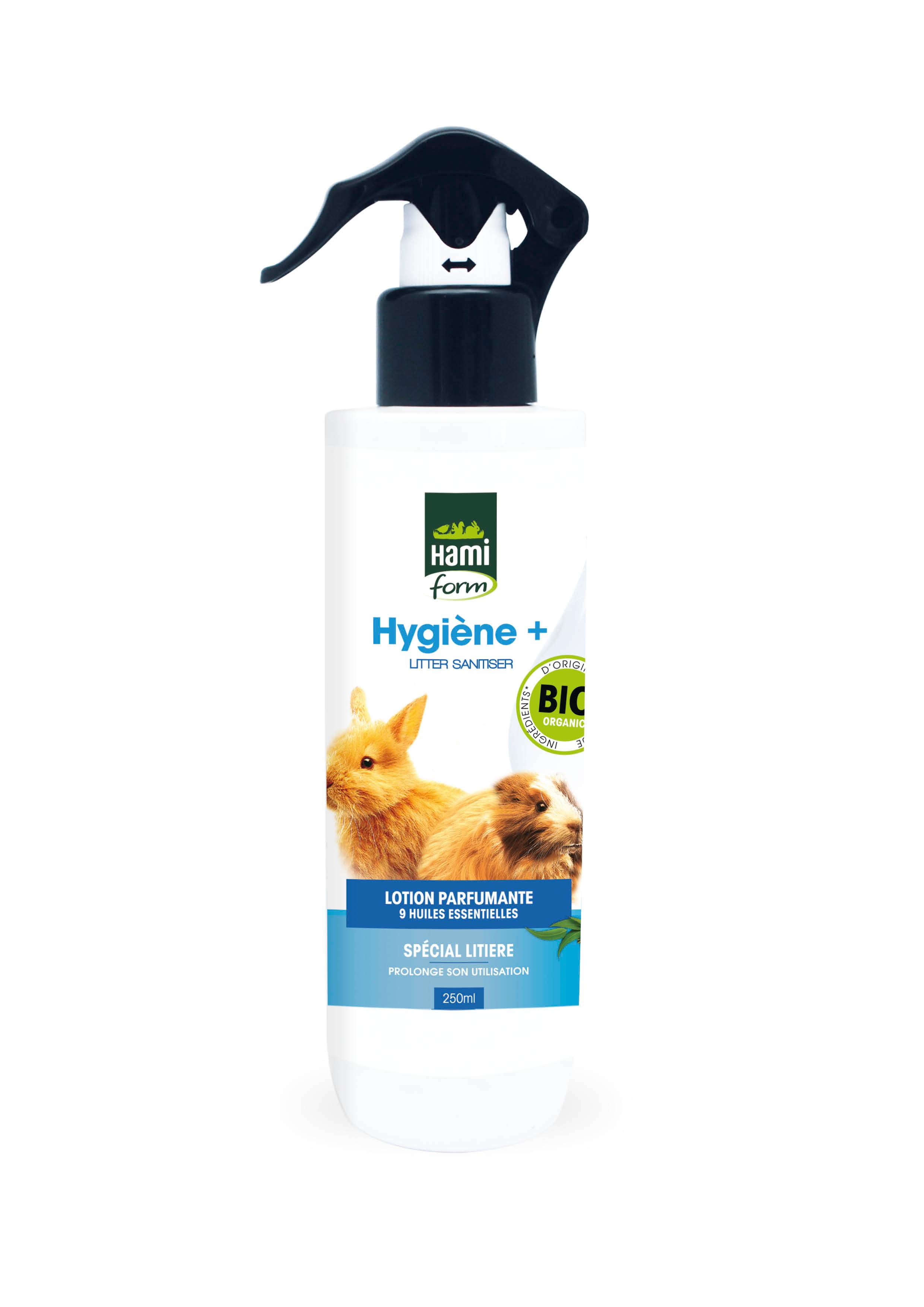 Hamiform - Spray nettoyant Hygiène + bio 250 ml - L.6,3 x l.4,5 x H.19,5 cm - Imagen 1