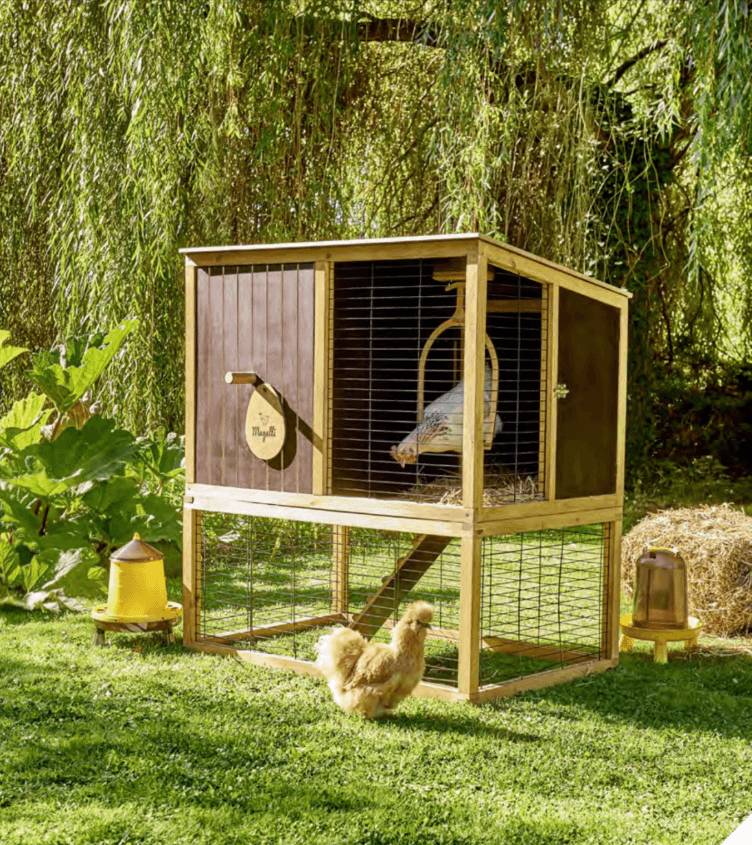Magalli - Poulailler La maison de Magalli L.115 x l.74 x H.76 cm - Imagen 3