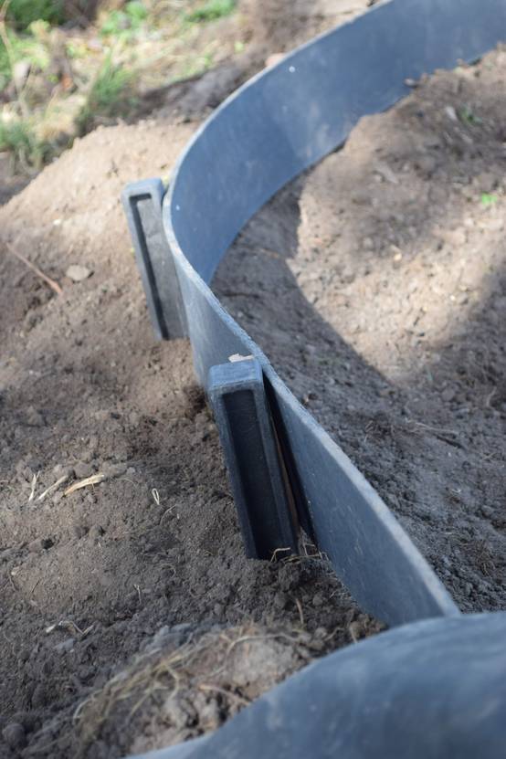 Ubbink - Bordure de Jardin et Bassin PVC Recyclé Ardoise - BORDERFIX - Image 4