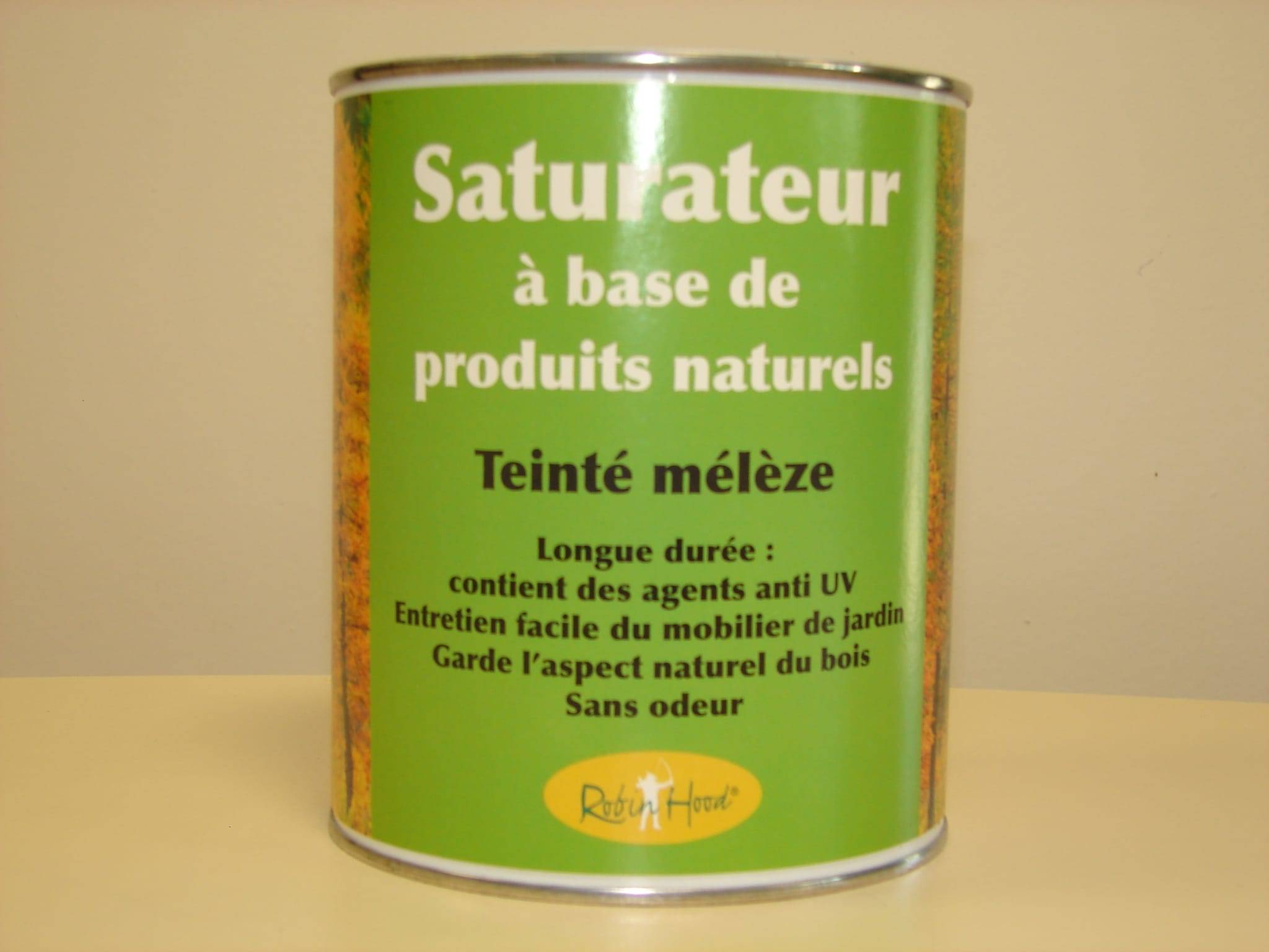 Robin Hood® - Saturateur à base de produits naturels 1 L - L.5 x l.5 x H.20 cm