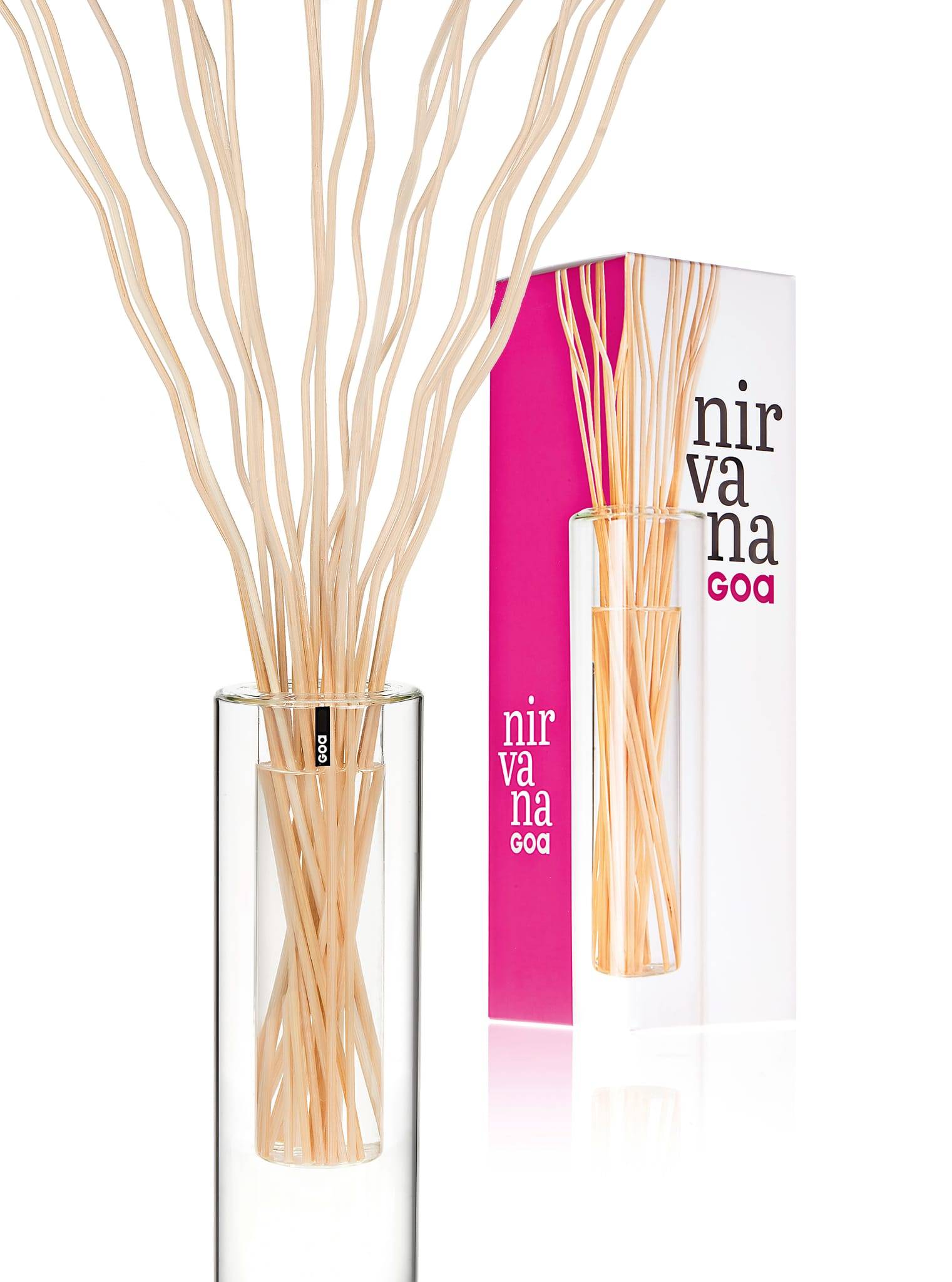 Goa - Diffuseur Goatier vide Nirvana rotins torsades fournis