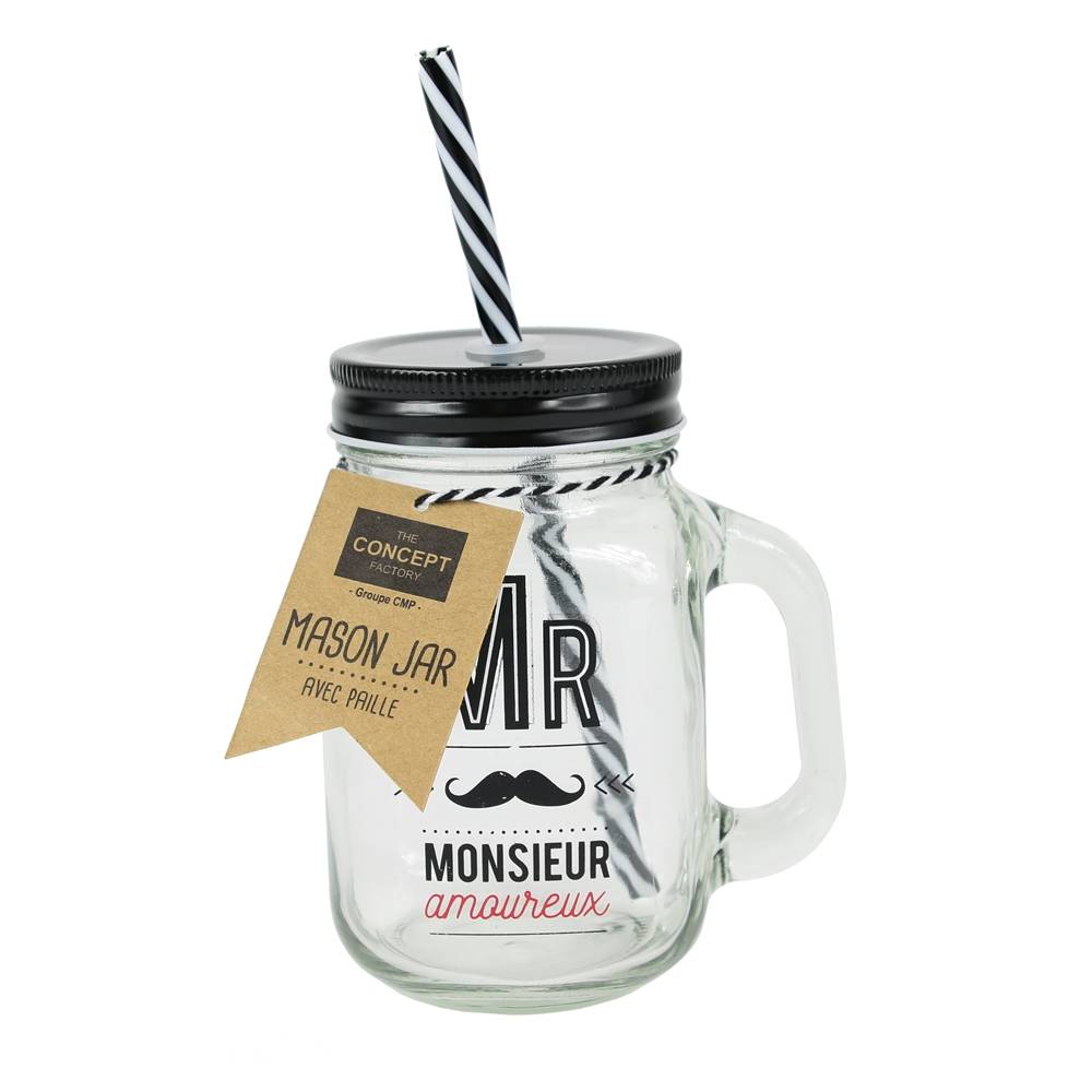 Tarro Mason Jar Sr. Enamorado 45 cl - Imagen 4