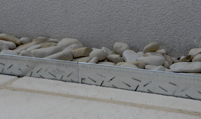 Gardenova - Bordure métallique en acier Design H160 mm x L 955 mm