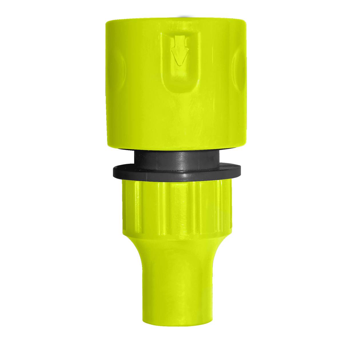 Jardibric - Raccord rapide tuyau plastique vert/taupe Ø 10 mm – JARDIBRIC - Image 1