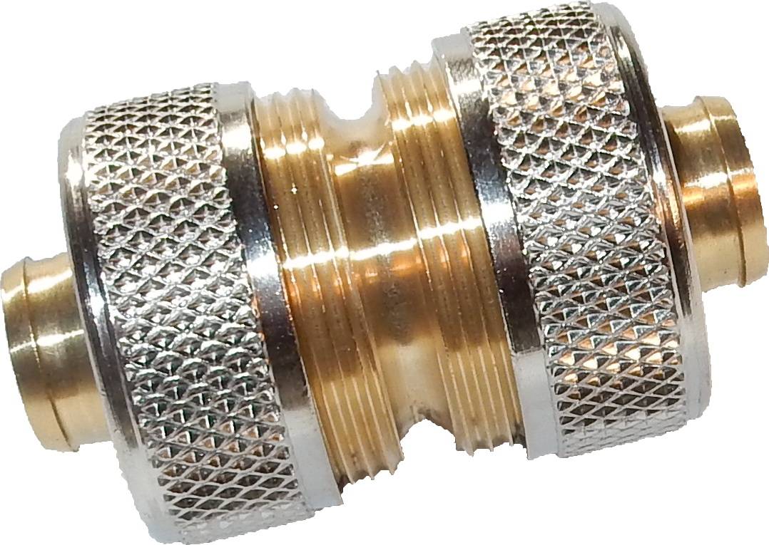 Fauquet - Fauquet - Coupleur 2 tuyaux en laiton Ø 19 mm