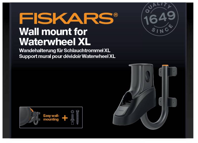 Fiskars - Fiskars - Soporte de pared para carrete XL - Imagen 2
