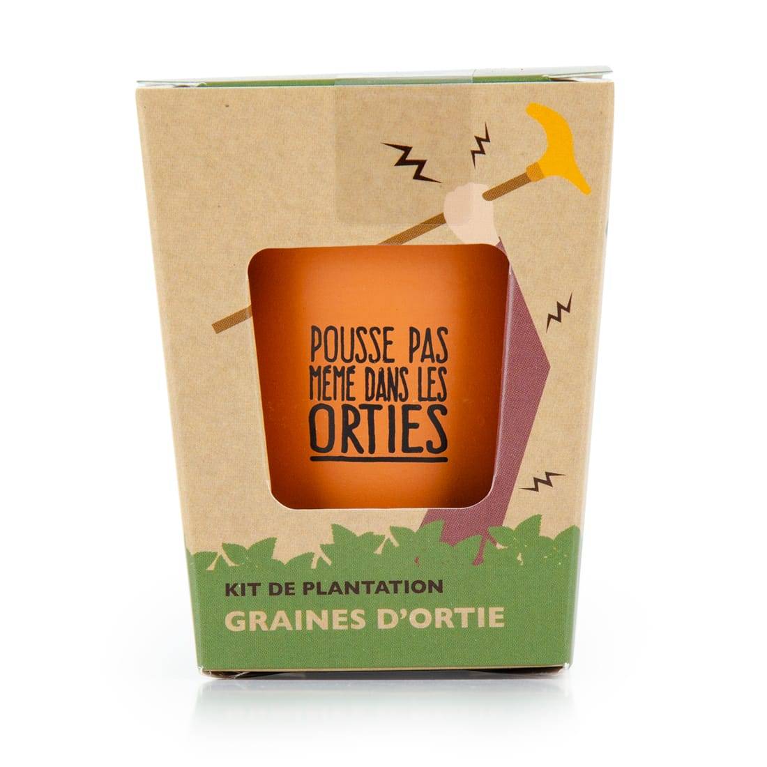 Kit message - Pousse pas mémé dans les orties !