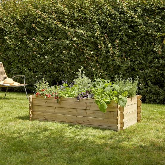 Cerland - Carré Potager Bois - BASIL - Image 2