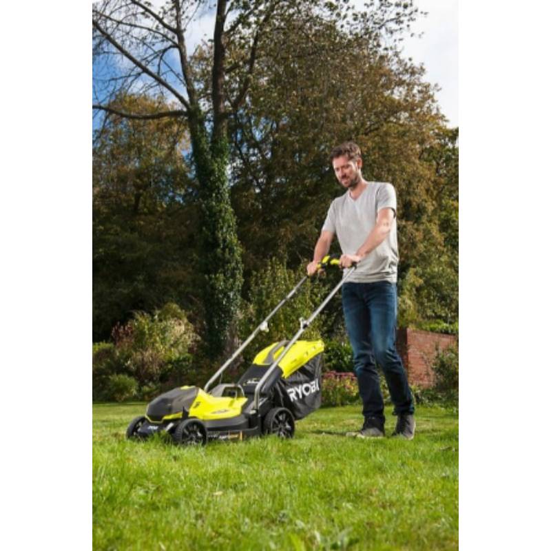Ryobi - Ryobi - Tondeuse à batterie poussée RLM18X33B40 18V One+ - Image 3