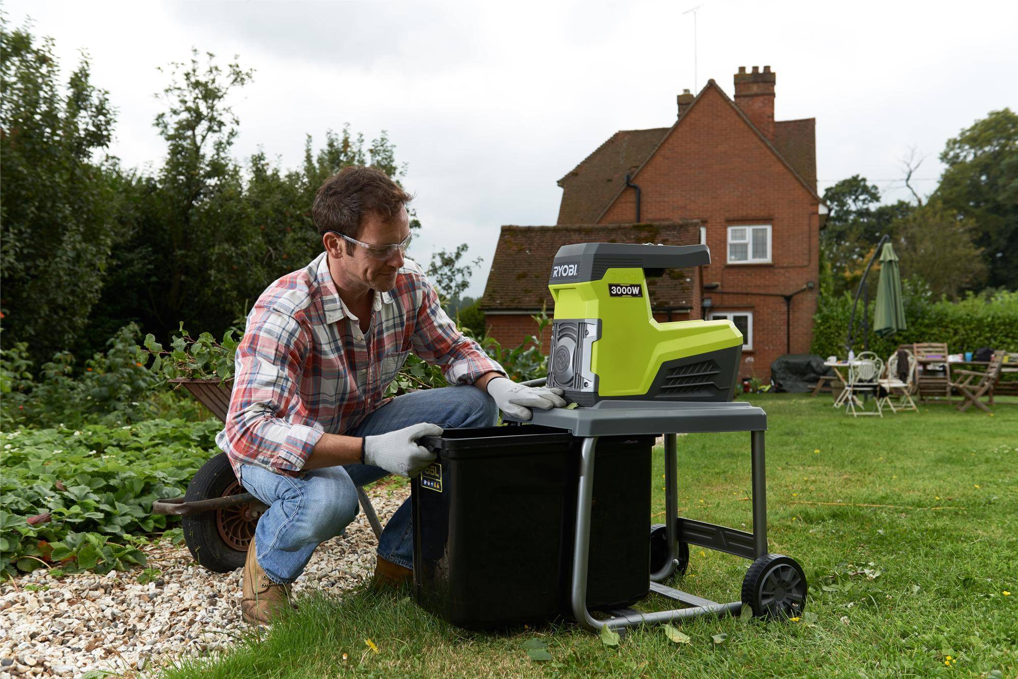 Ryobi - Broyeur de végétaux électrique 3000W RYOBI - Image 9