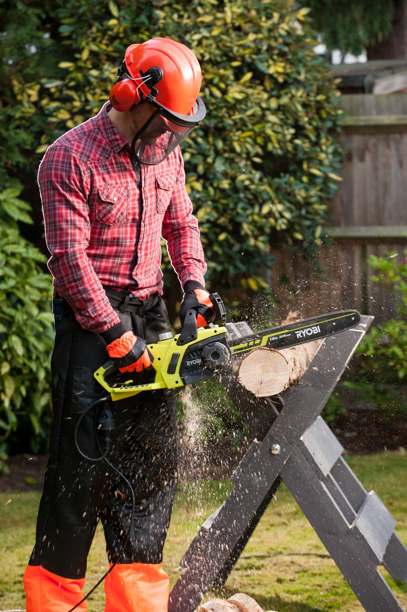 Ryobi - Ryobi - Tronçonneuse électrique 2300W RCS2340B2C - Imagen 2