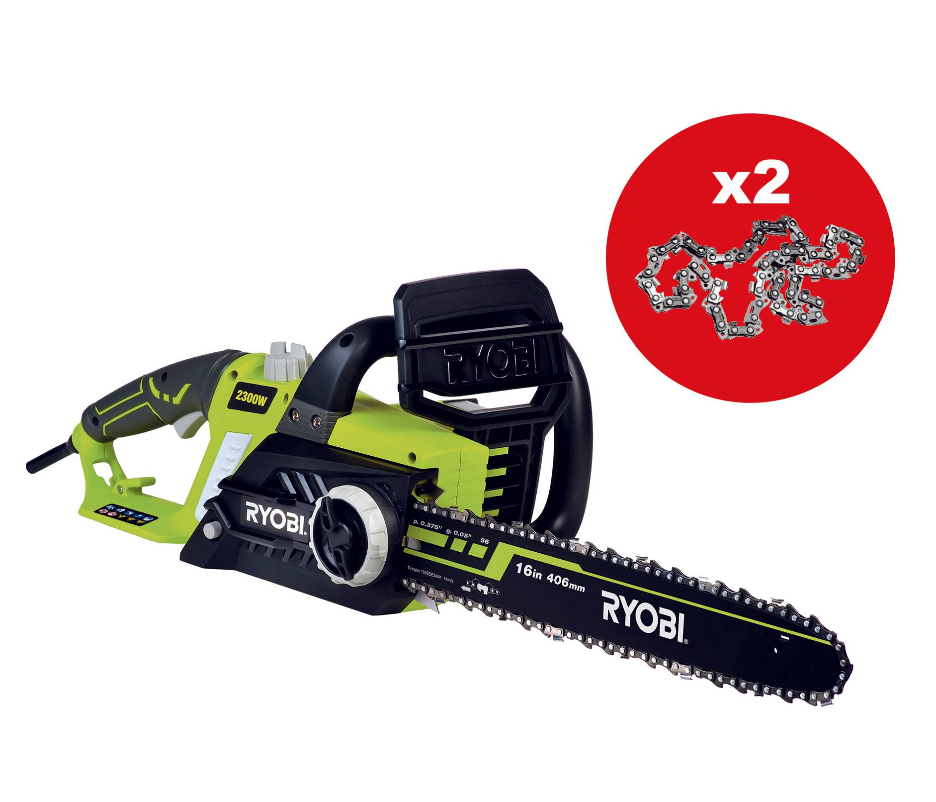 Ryobi - Ryobi - Tronçonneuse électrique 2300W RCS2340B2C
