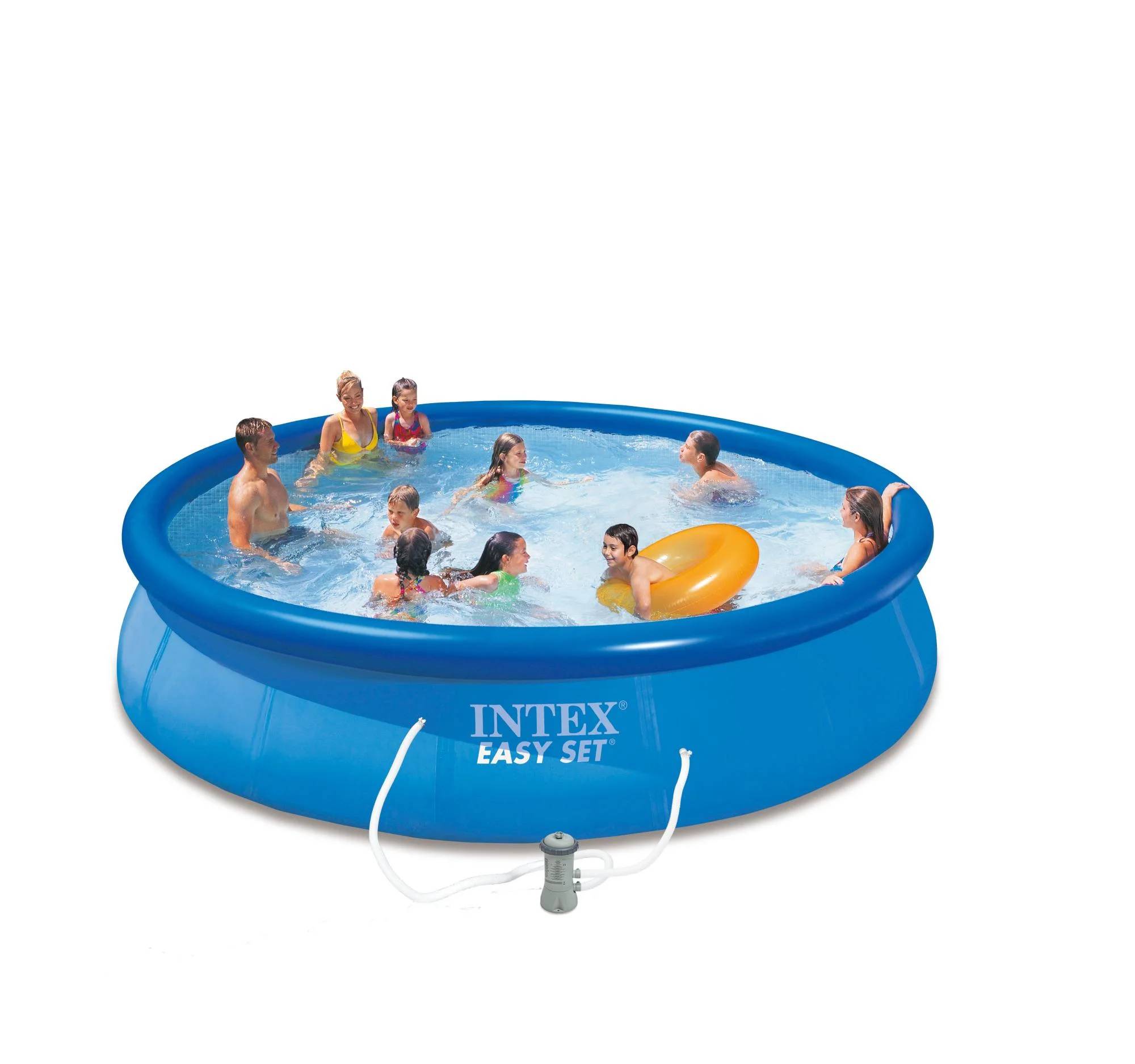 Intex - Kit piscine gonflable Easy Set 4,57 x 0,84 m - Image 3