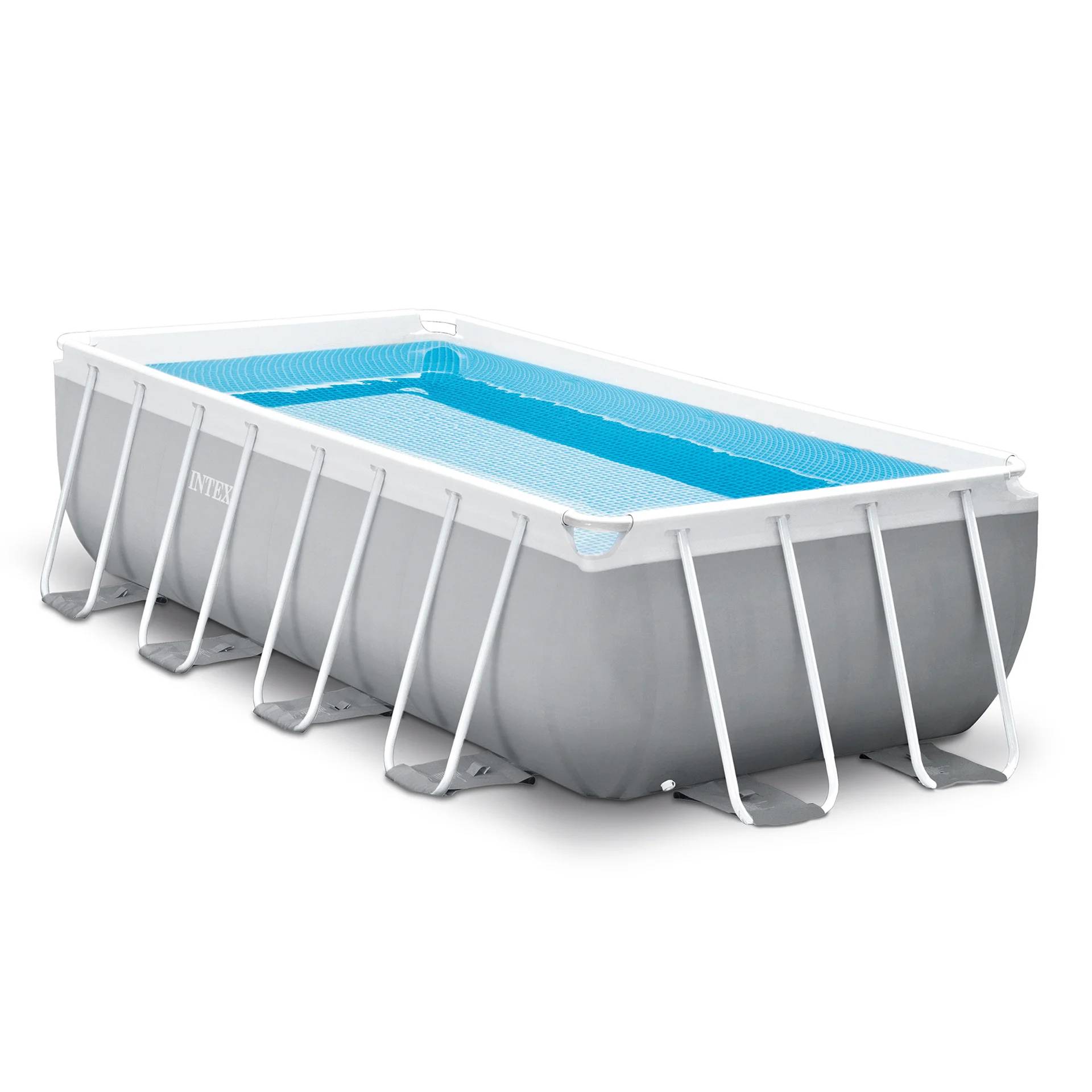 Intex - Kit piscine Prism Frame rectangulaire 4,00 x 2,00 x 1,00 m - Imagen 2