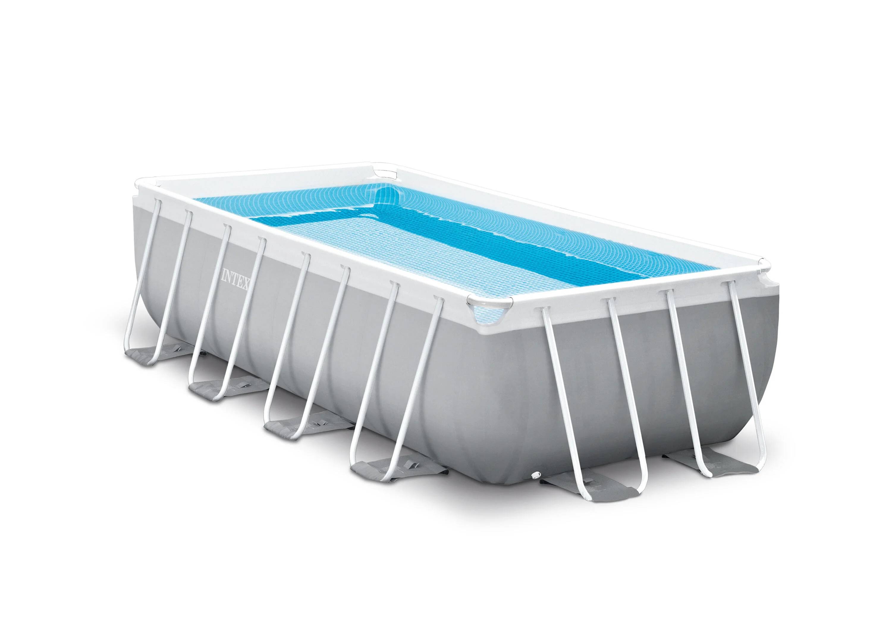 Intex - Kit piscine Prism Frame rectangulaire 4,00 x 2,00 x 1,00 m - Imagen 5