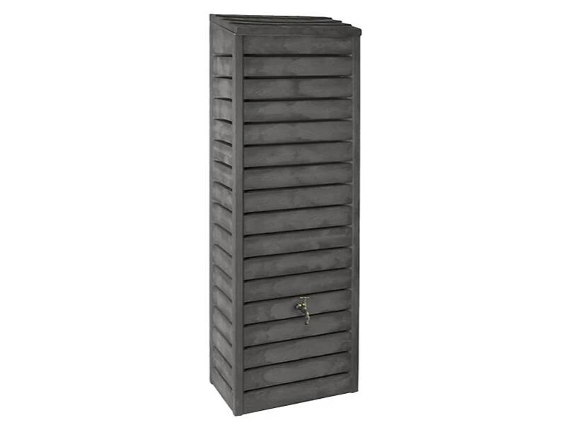 Belli - Récupérateur d'eau de pluie 300L anthracite  - BELLI - Imagen 3
