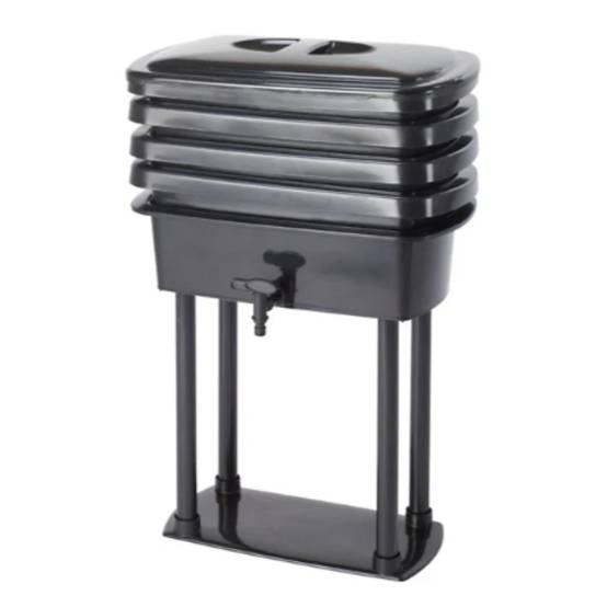 Belli - Lombricomposteur Noir 4 Bacs 32L – BELLIJARDIN - Image 3