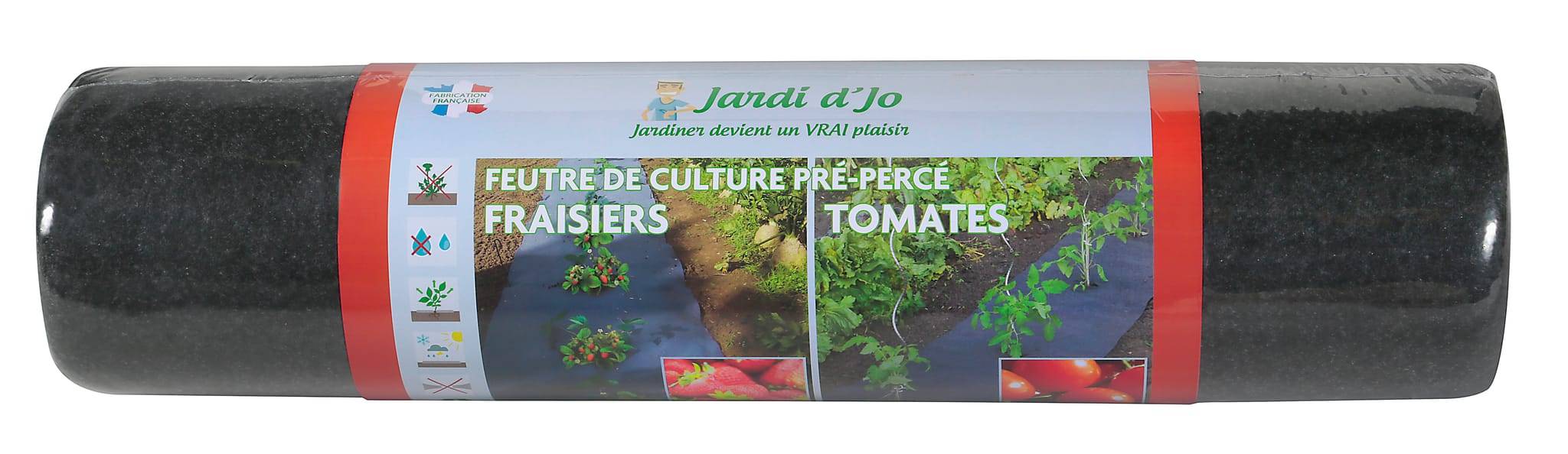 Jardi d'Jo - Feutres de cultures pré-percés - tomates/fraisiers - Imagen 1