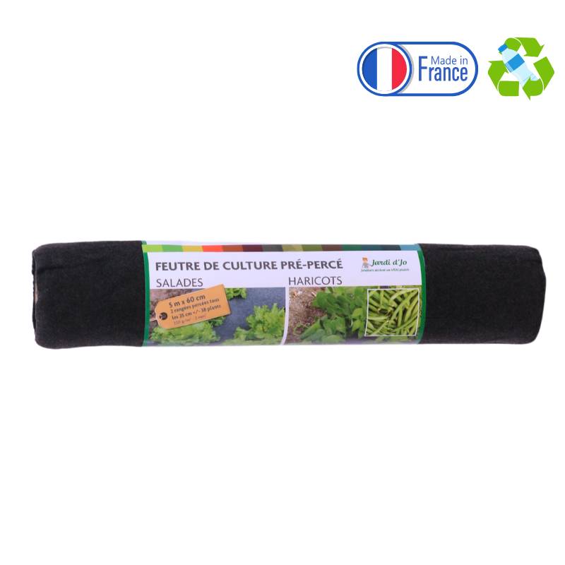 Jardi d'Jo - Feutres de cultures pré-percés - salades-haricots - Imagen 2