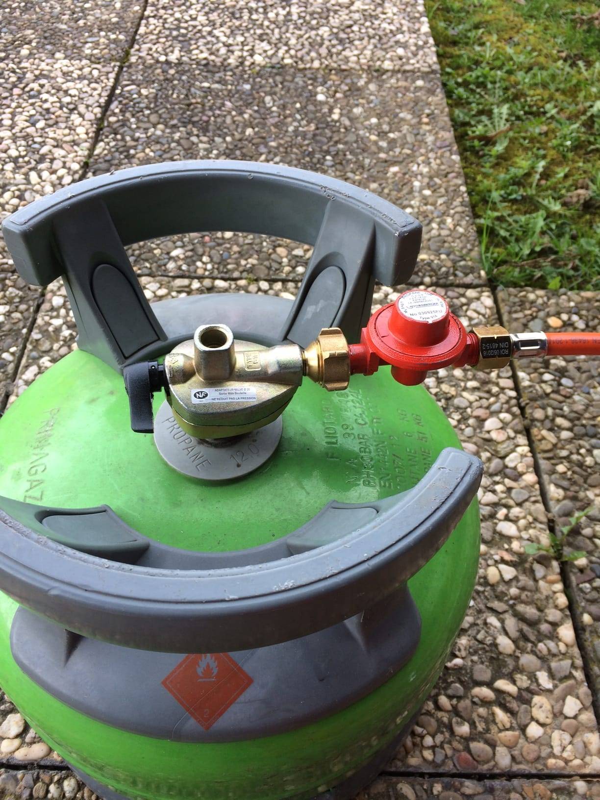Rothenberger - Adaptateur pour bouteilles de gaz Cube et Viséo - Imagen 3