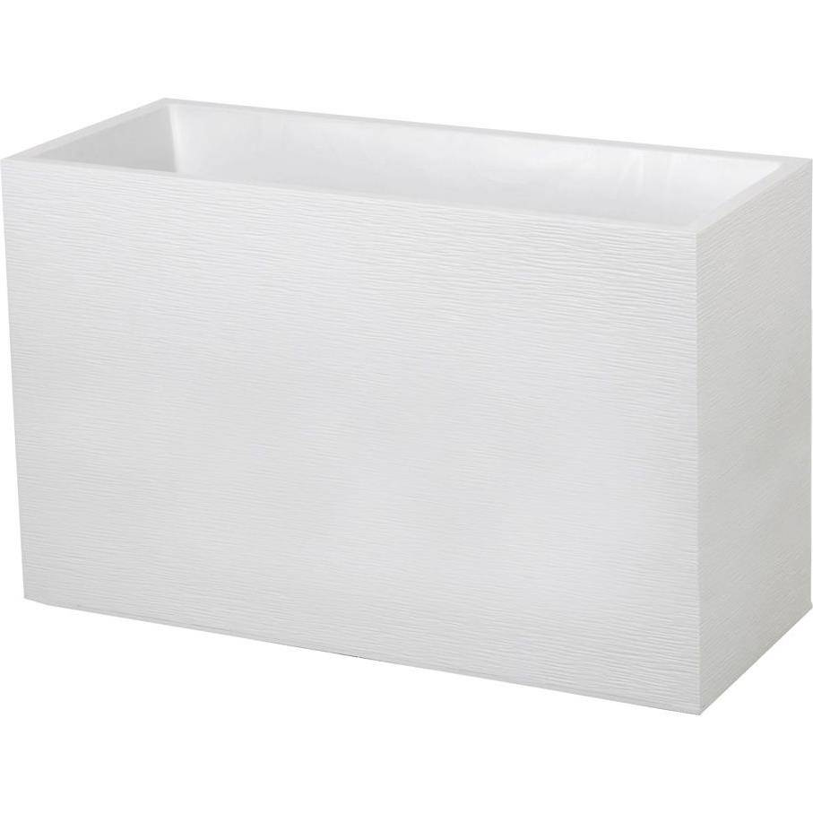 EDA Plastiques - Muret Graphit résine L99.5 H60 cm blanc - Image 4