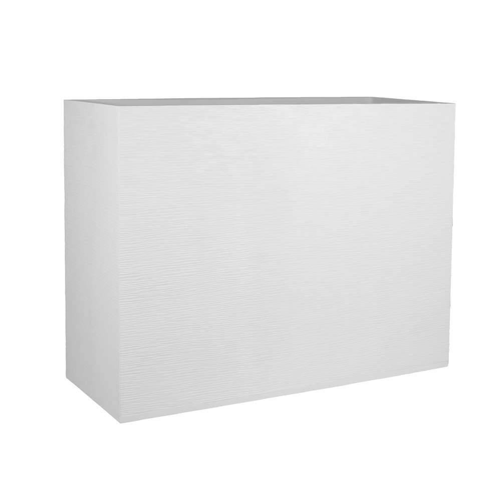 EDA Plastiques - Muret Loft L Graphit blanc cérusé 46L - L.78,5 x l.29,5 x H.60 cm - Image 4