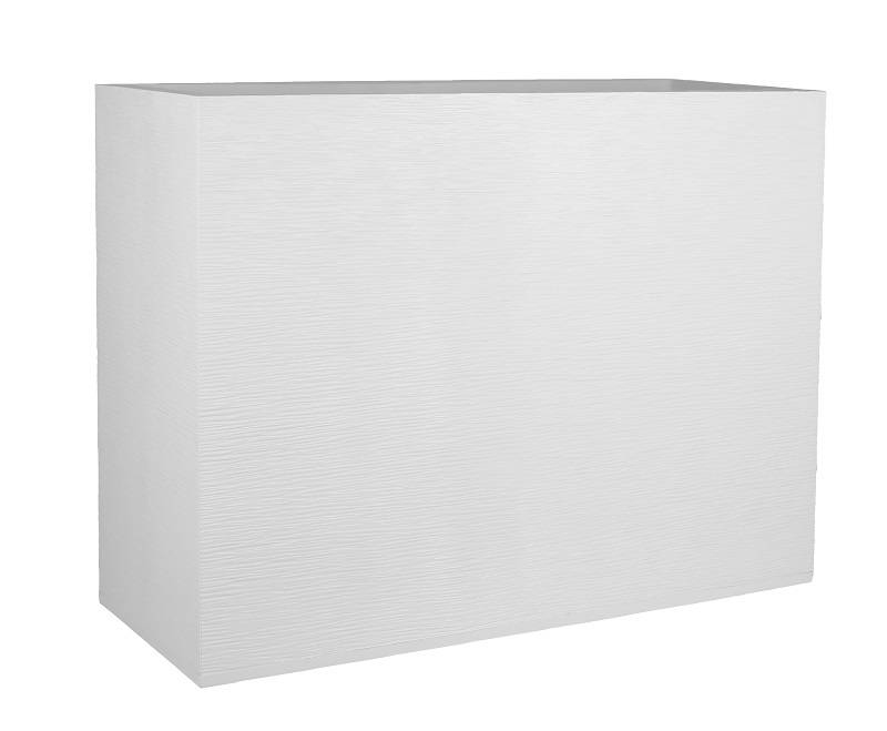 EDA Plastiques - Muret Loft L Graphit blanc cérusé 46L - L.78,5 x l.29,5 x H.60 cm - Image 1