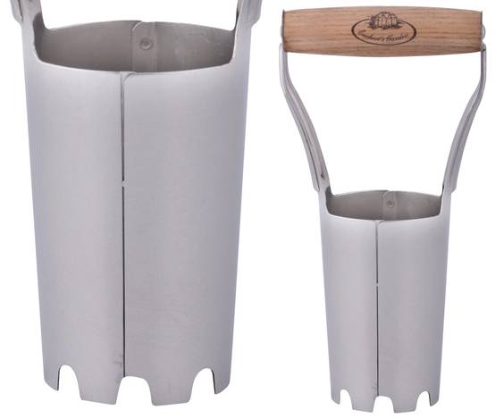 Esschert Design - Plantoir à Bulbes Acier Inoxydable - Image 1
