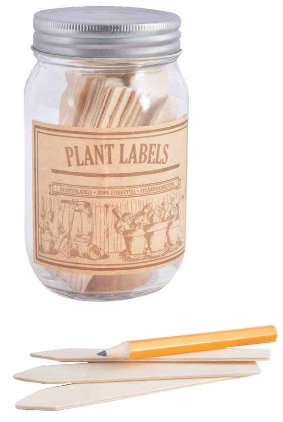 Esschert Design - Bocal avec Étiquettes pour Plantes - - Image 1
