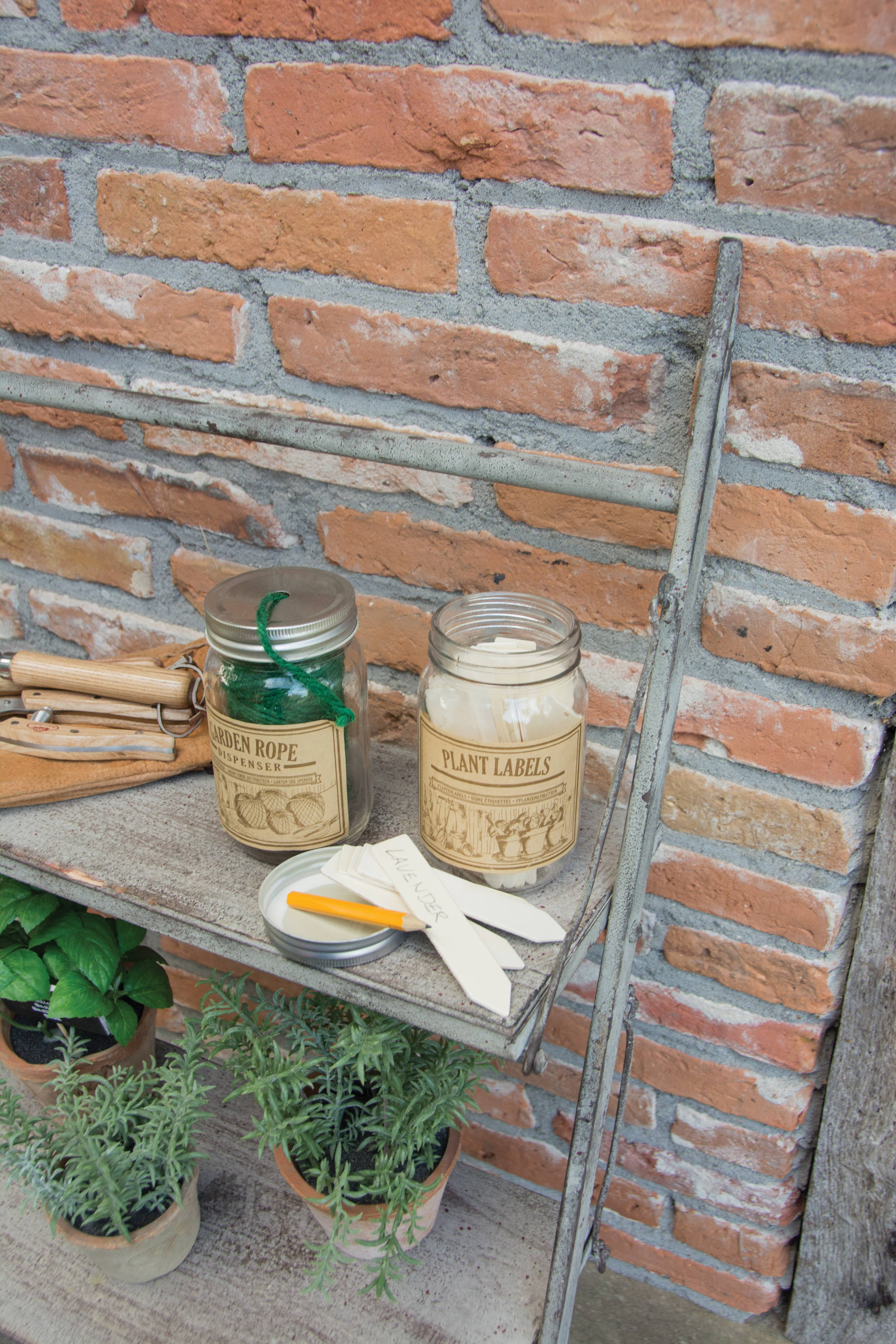 Esschert Design - Bocal avec Étiquettes pour Plantes - - Imagen 2
