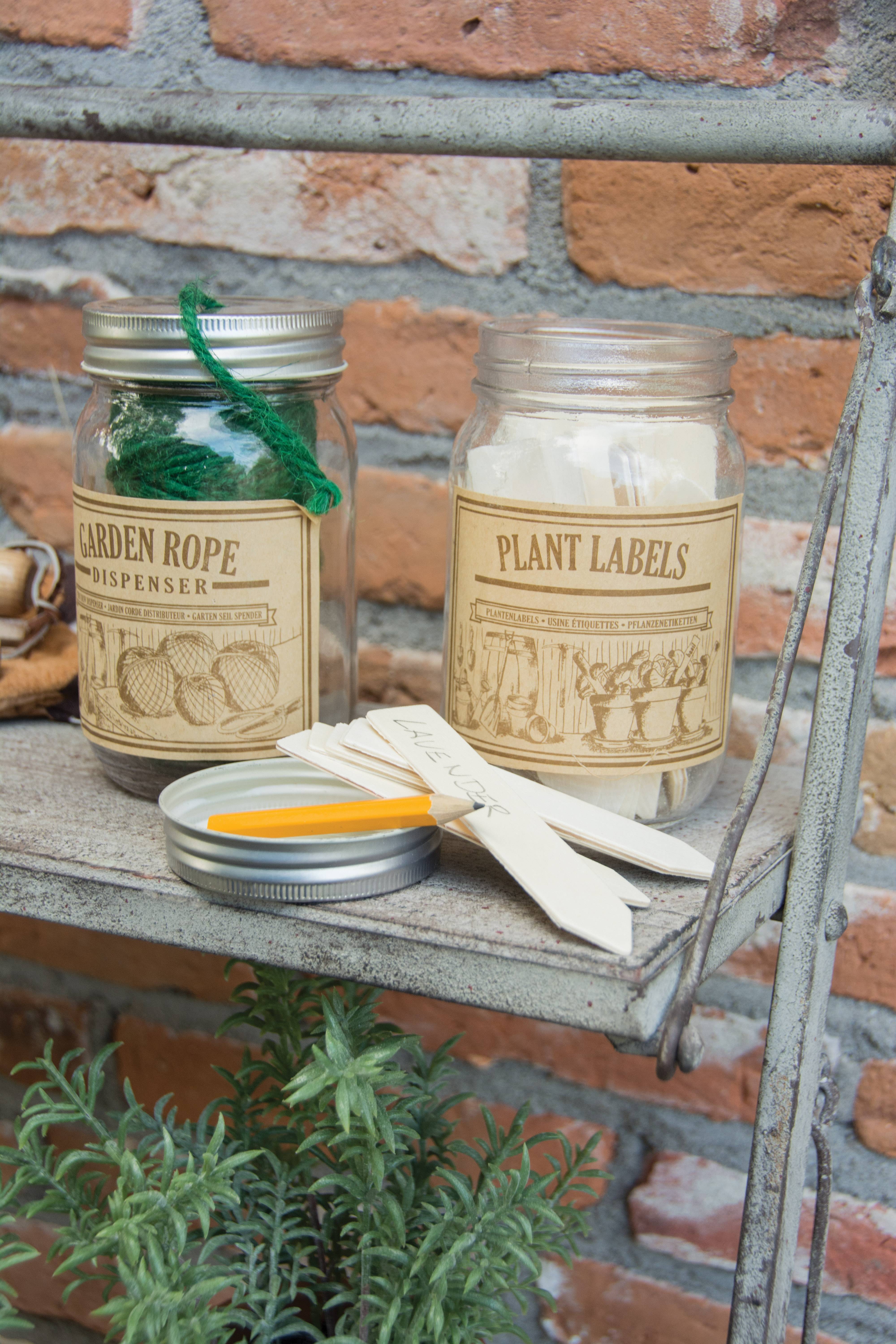 Esschert Design - Bocal avec Étiquettes pour Plantes - - Imagen 3