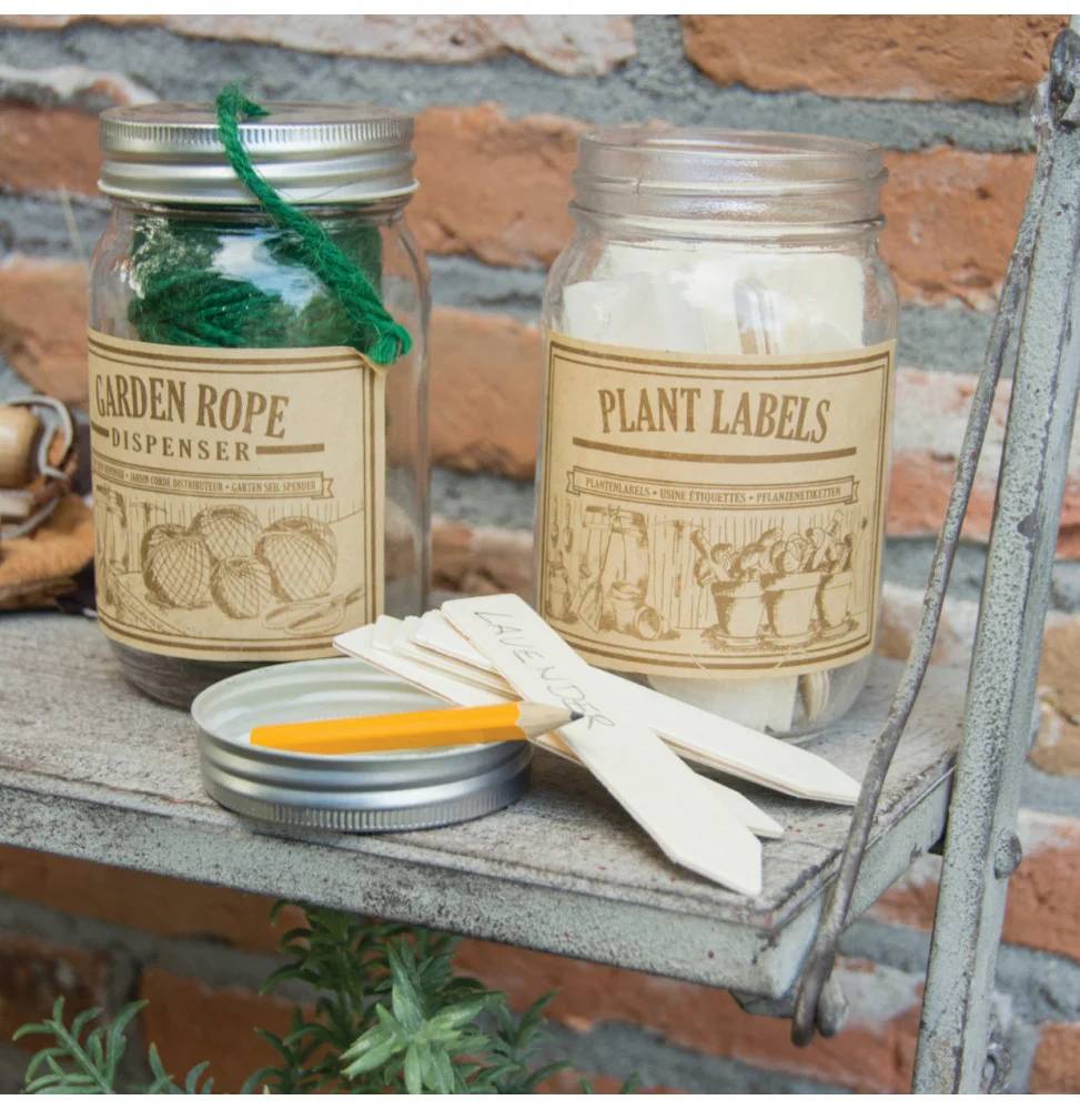 Esschert Design - Bocal avec Étiquettes pour Plantes - - Imagen 4
