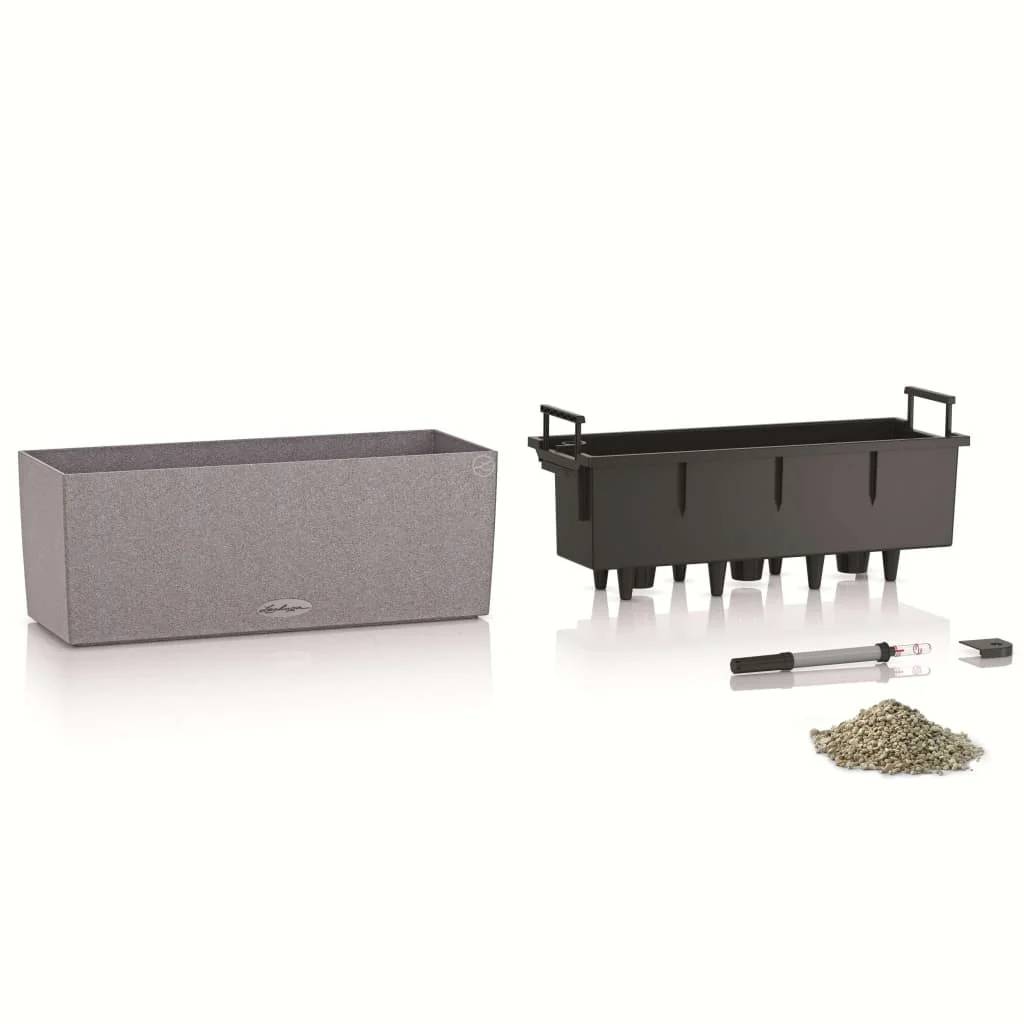 Jardinière Lechuza  L50 H19 cm gris pierre - Image 9