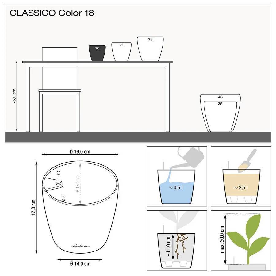 Pot Classico Color – LECHUZA - Image 6