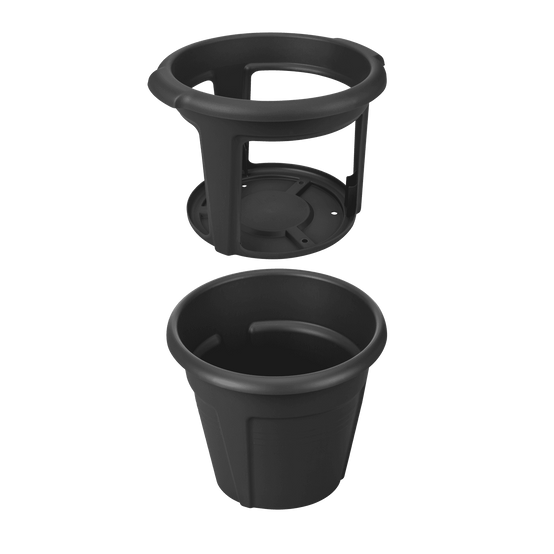 Elho - Pot pour pommes de terre Green Basics Noir Ø 32,5 x H.25,7 cm - Image 3