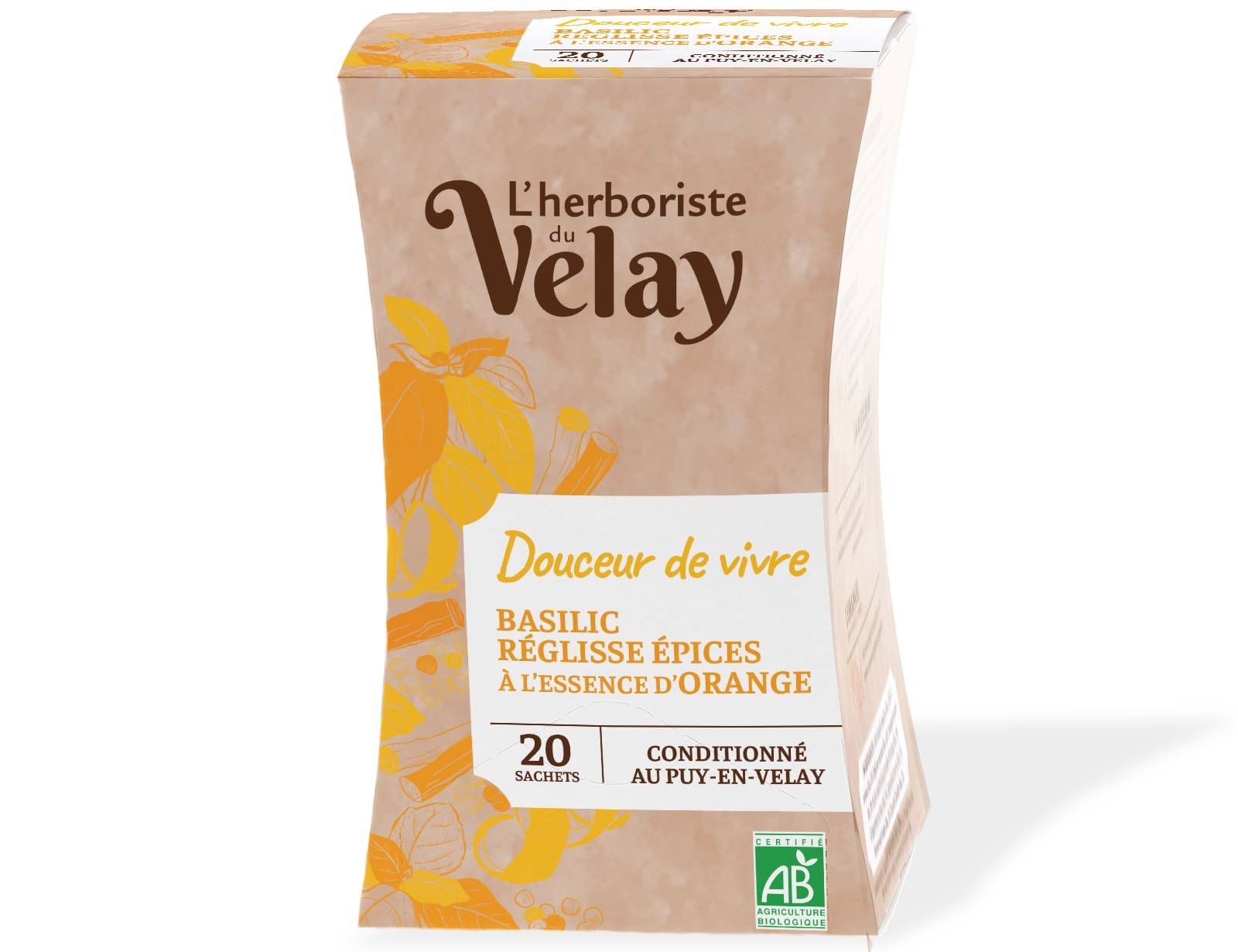 Herboriste du Velay - Infusion BIO Douceur de Vivre x20 - L'Herboriste du Velay - Image 2