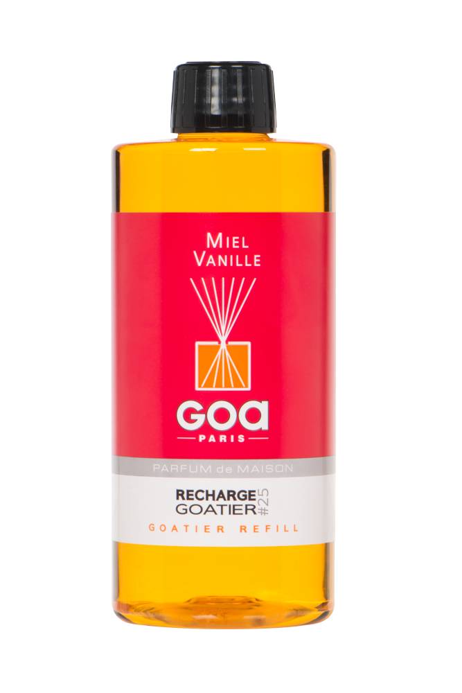 Goa - RECHARGE GOATIER 500ML - MIEL VANILLE