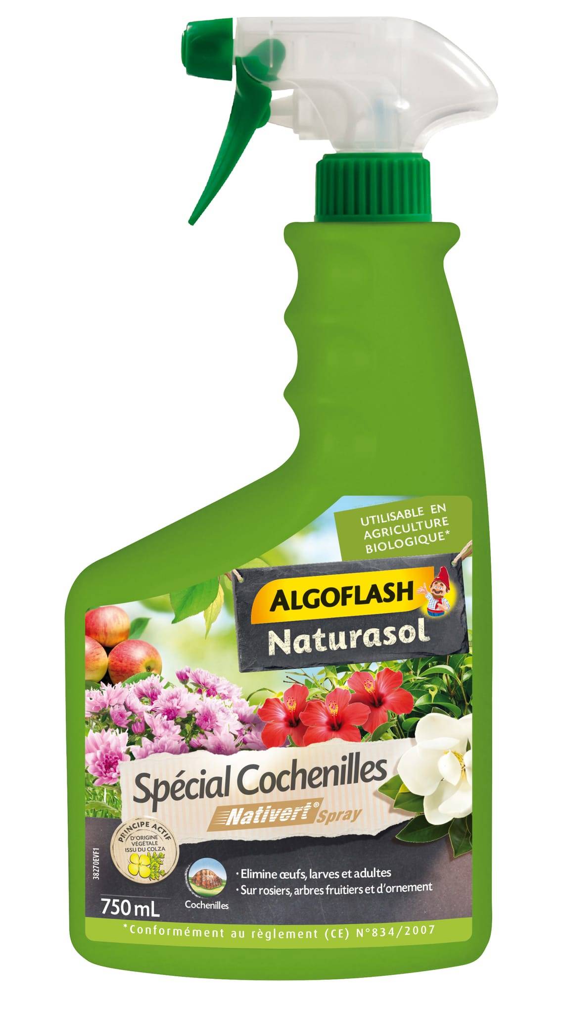 Algoflash - Insecticide spécial Cochenilles - ALGOFLASH NATURASOL