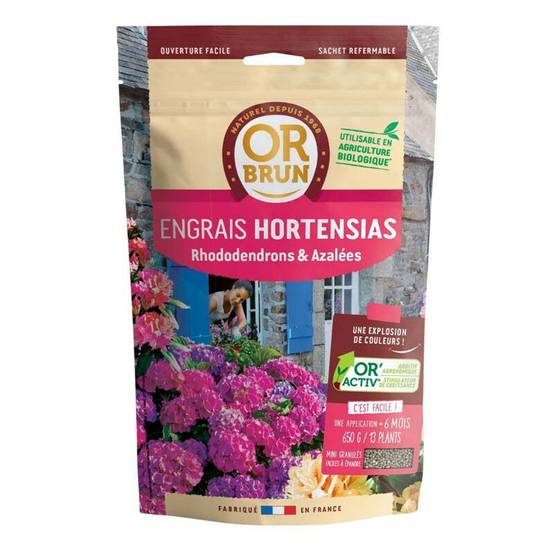 Engrais hortensias rhododendrons bio doypack de 700 gr | Truffaut Engrais hortensias rhododendrons bio doypack de 700 gr | Truffaut